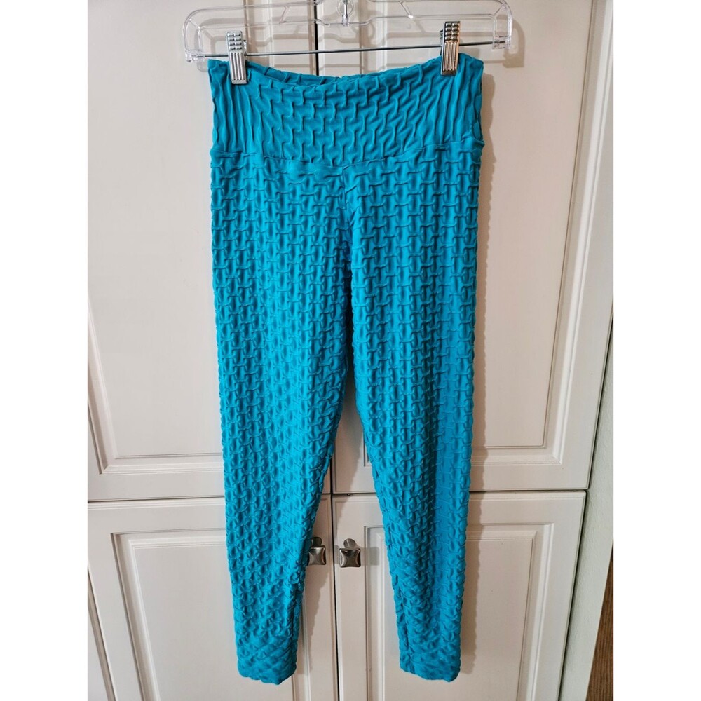 Bum Bum Bacana Honeycomb Crinkle Legging Smoothing Glute Enhancing Athleisure